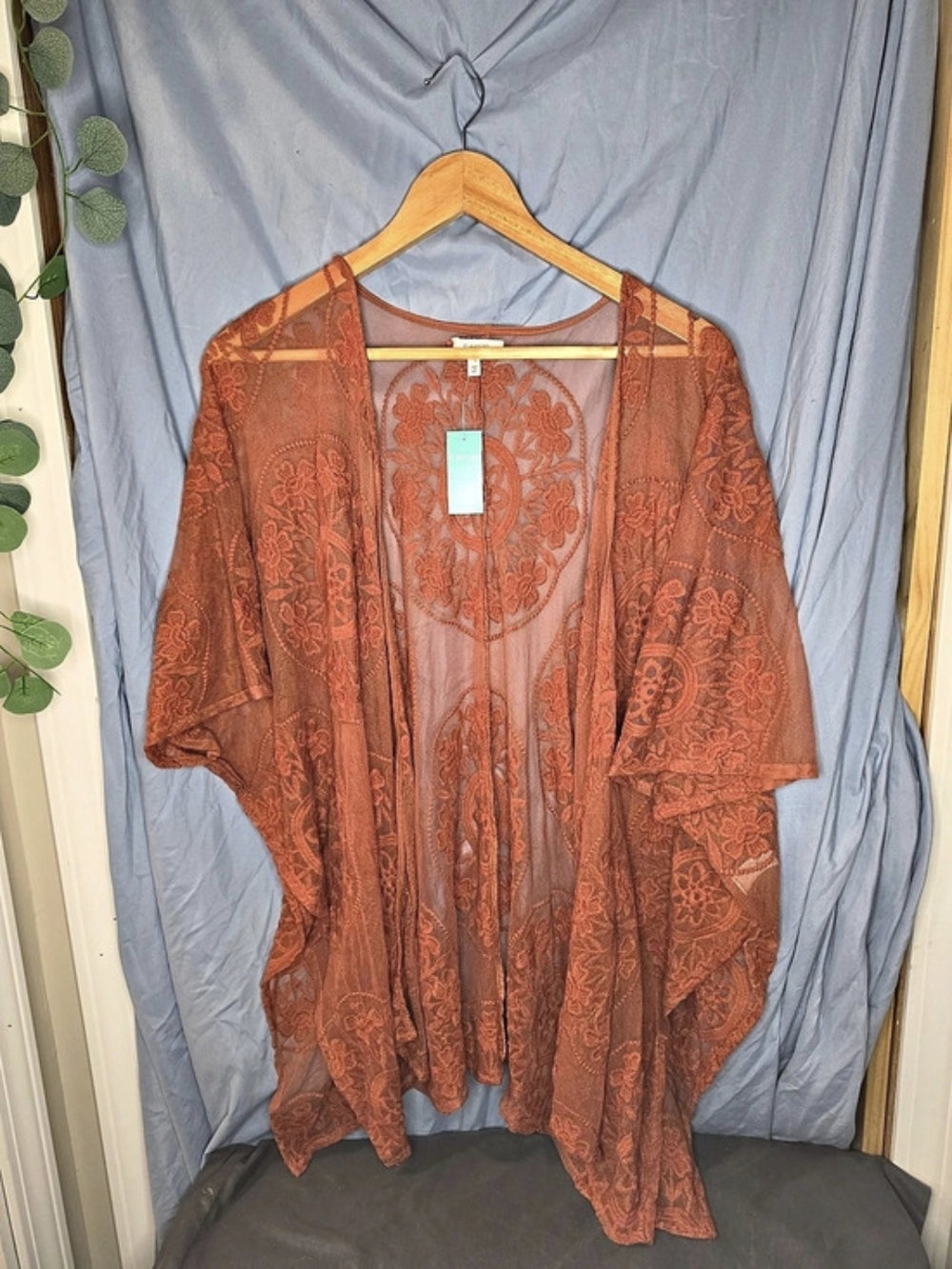*BRAND NEW* Maurices Floral Tunic in Orange One Size NWT